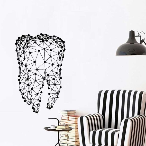 

wall stickers cartoon teeth 3d pvc sticker commercial art