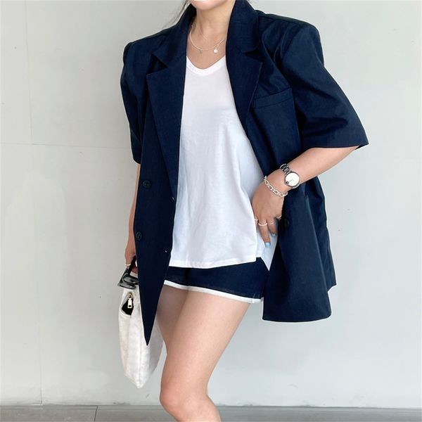

women's two piece pants hzirip women's working clothes, two-piece office fashion set, blazers, chic, , broad legs, loose, casual,, White