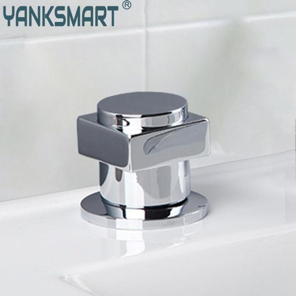 

bathroom shower head and valve faucet accessories control valve rotatable handle chrome brass double handle deck mount