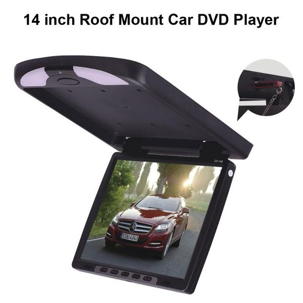 

14 inch roof car dvd player with usb sd