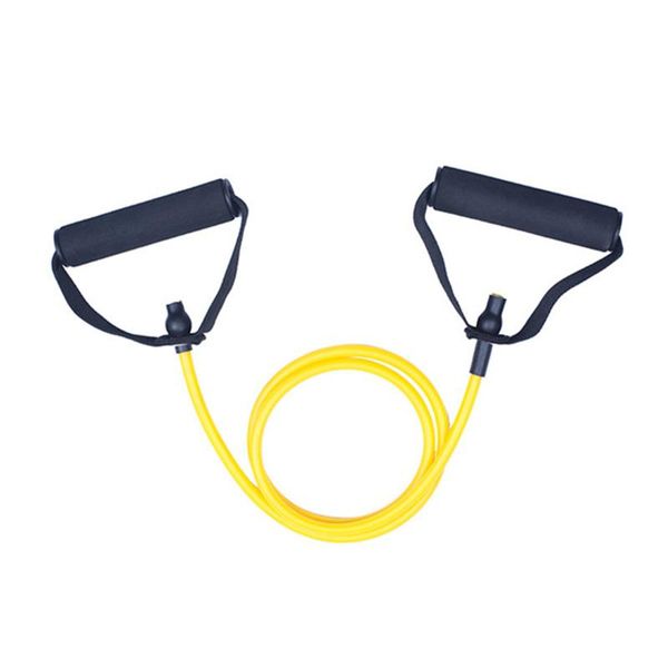 

resistance bands strength training 120cm 5 level with handles yoga pull rope elastic fitness exercise tube band for home workout