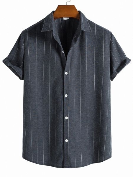 

men striped button up shirt j5ug#, White;black