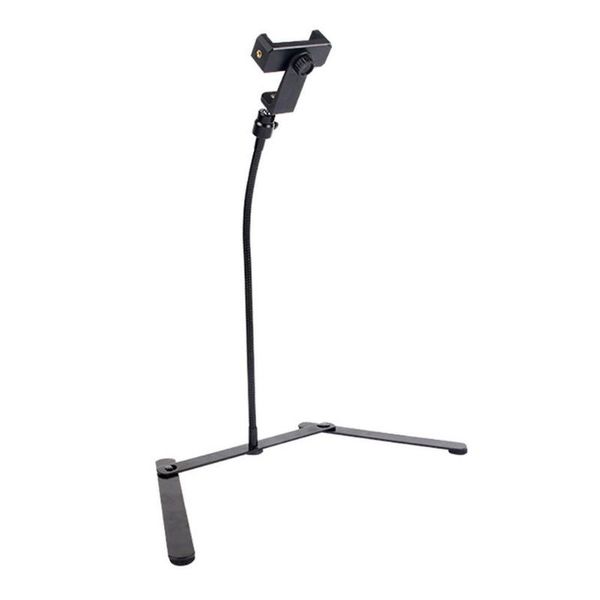 

cell phone mounts & holders aluminum alloy holder table stand adjustable tripod with for 2.4-3.1 inch mobile phones