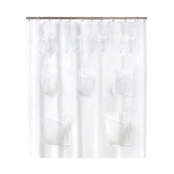 

shower curtains premium bath panel hook curtain high density convenient semi transparent bathroom