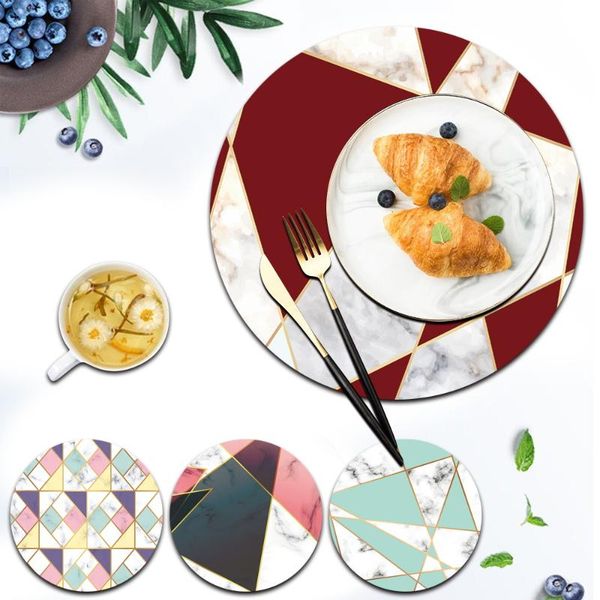 

mats & pads kitchen placemat round coasters bowl pad table decoration accessories