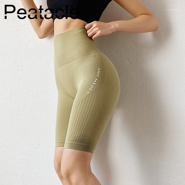 

peatacle fitness jogging shorts running women sport spandex gym quick dry letter girls compression 2021 bodybuilding female sexy1, White;red