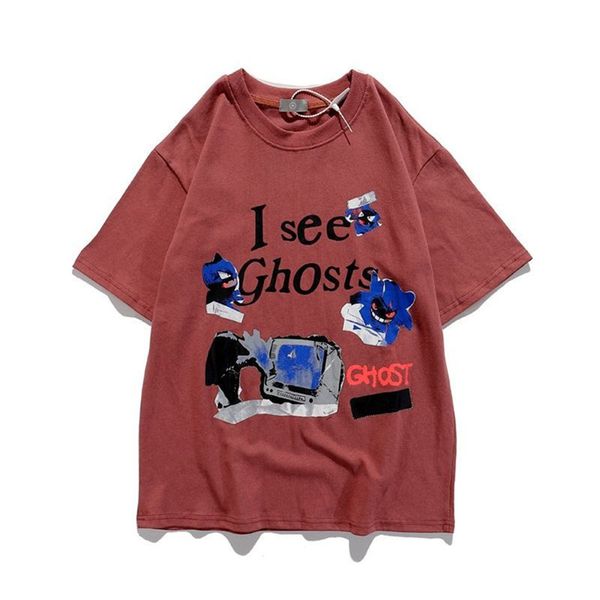 

2021 female new summer t-shirt small round neck ladies and men's spring and summer general couple round neck short t-shirt, White