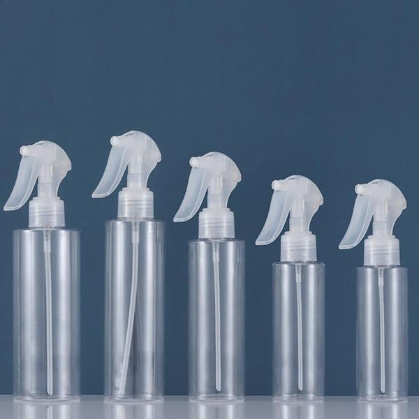 

100ml/120ml/150ml/200ml empty transparent watering trigger plastic spray bottle makeup moisture atomizer spray bottles