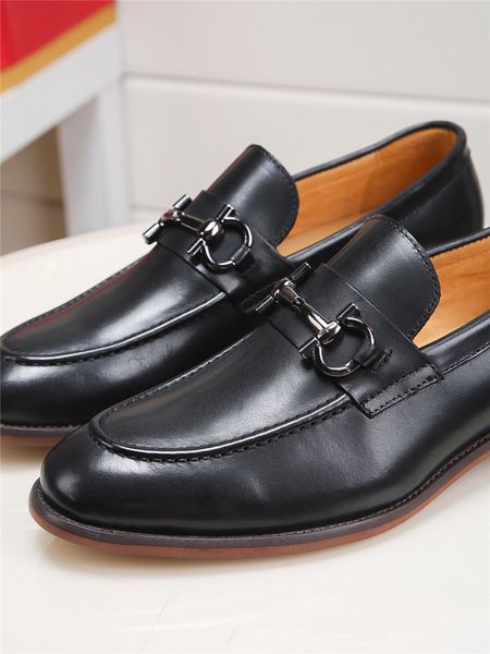 

2020 newly men's quality patent leather shoes zapatos de hombre size 38-45 black leather soft man designer dress shoes