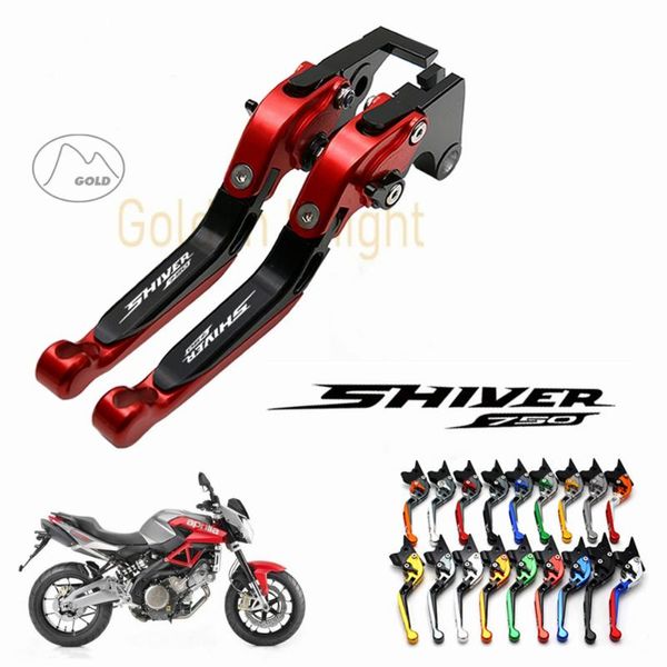 

motorcycle brakes for aprilia shiver gt 750 shiver750 2007-2021 2012 2013 2014 2021 cncfolding expandable adjustable clutch brake lever