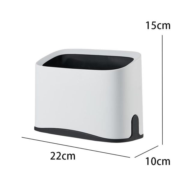 

waste bins minimalist nordic trash bin plastic can domestic living room light luxury poubelle household products ej50tb