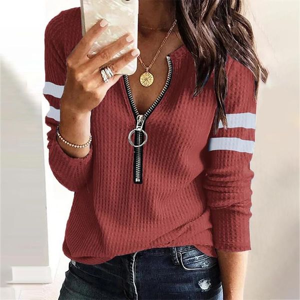 

women's sweaters retro sweater beige knitted shirt striped long sleeve fashion loose pullover womens winter warm, White;black