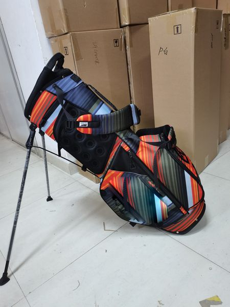 Ombro Wheist Wheels Capacidade de Golfe Bag Dobrável Leve à Prova D 'Água Avião Viajante Bola Stand Bruta Completa Clubes Clubes Acessórios de Viagem Luxo Luxo livre2