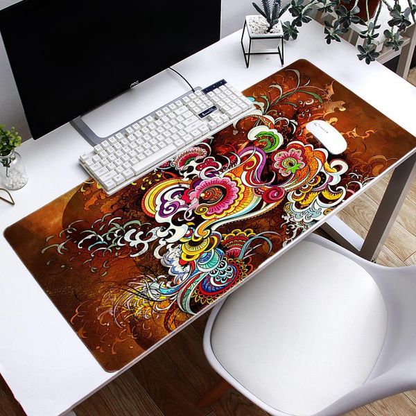 

mouse pads & wrist rests large office computer desk mat modern table keyboard pad lapsoft cushion supplies accessories cool cartoon