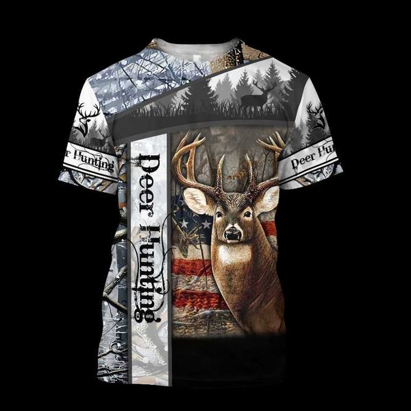 

men's t-shirts plstar cosmos 3dprint est hunting animal art unique man/woman harajuku streetwear casual funny t-shirt short sleeve styl, White;black