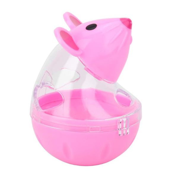 

cat toys pet dog tumbler automatic leaking device cartoon mouse shape toy supplies feeders