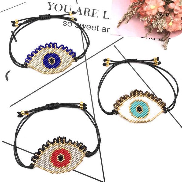 

fairywoo exaggerate turkish eye s luxury jewelry handmade gifts sister for women friendship bracelet, Golden;silver