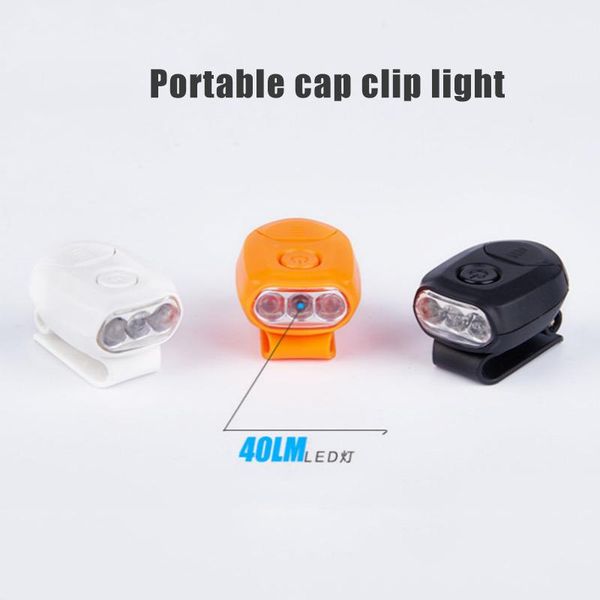 

cap hat light 3-led headlamp rotatable ball cap visor light hat hands for hunting camping fishing lb88
