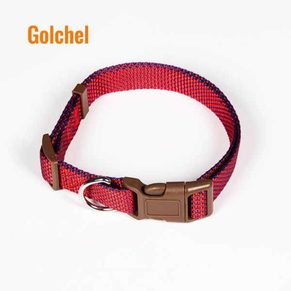 

dog collars & leashes nylon adjustable collar for small medium big dogs 4 sizes accessories pet supplies