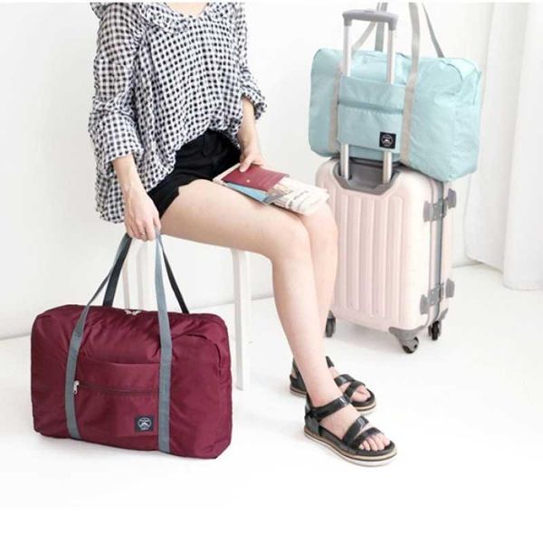 

waist bags z7 travel outdoor bag foldable waterproof case trolley clothes portable and light
