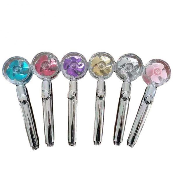 

bathroom shower sets 2021 pressurized nozzle turbo head one-key swater saving high pressure line accessor