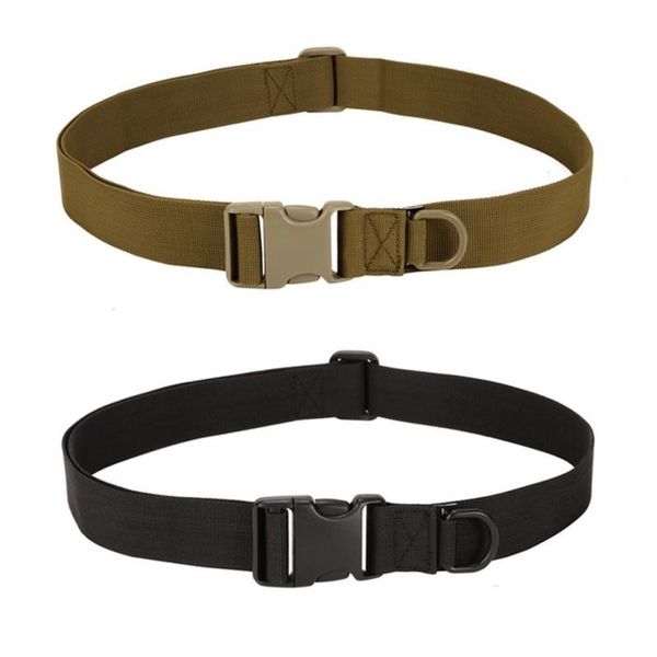 

waist support bag deputy military fans belt fastening tape simple tactical outdoor equipment wear riding inside nylon, Black;gray