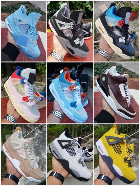 

basketball shoes jumpman 4 veterans day 4s womens mens trainers white oreo 2022 infrared shimmer black cat travis sports sneakers university