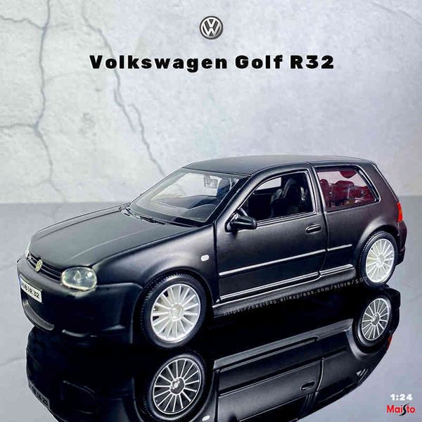 

maisto model alloy car, golf r32 mass simulation toy, 1:24, children's toy series
