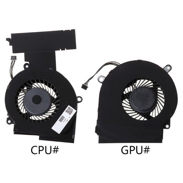 

lapcpu thermal cooling fan for omen 4 pro pc 15-dc dc0011nr 15-dc0025ca computer gpu cooler l30204 l29354-001 pads