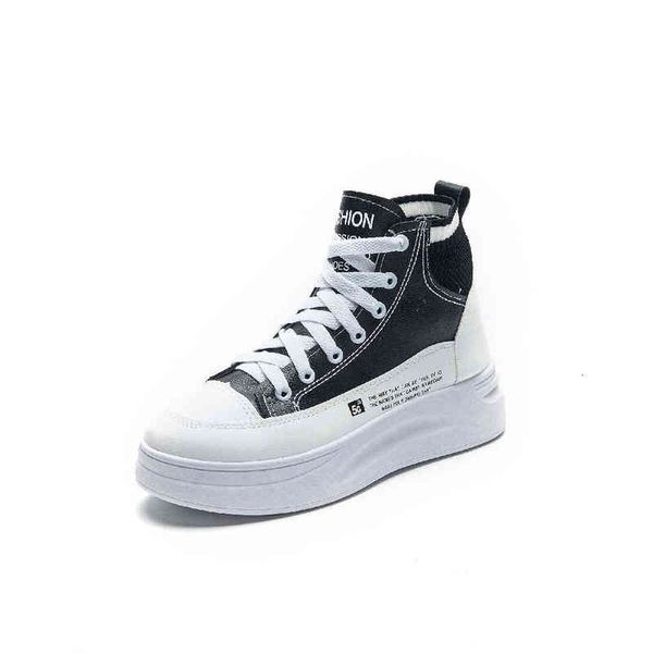 

women's shoes 2021 autumn korean fashion sports flying woven student comfortable casual women's, Black