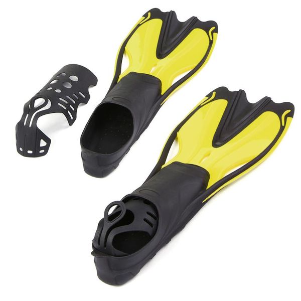 

fins & gloves lixada adults swimming snorkeling shoes swim foot diving close heel flippers for men women