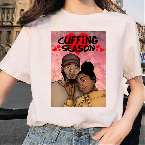 

vogue friends tshirt print graphic tees women melanin black girl summer new fashion cotton femmale shirts, White