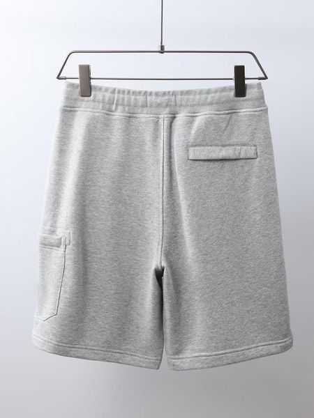 

men's shorts super high-quality patch decoration men's and women's sports shorts, cotton casual five-point pants, White;black