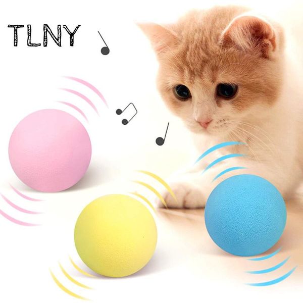 

cat toys training toy smart interactive ball catnip pet playing products for cats kitten kittypet squeaky supplies