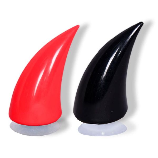 

motorcycle helmets 1pcs car helmet devil horn motocross full face off road decoration accessories