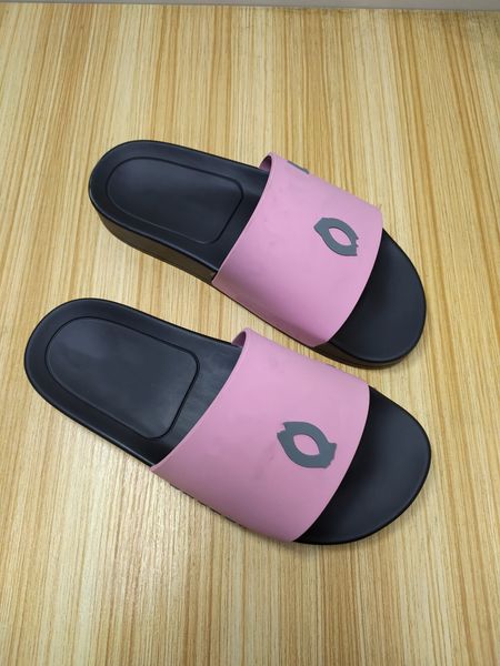 

designer women men's sandals slippers summer plus size sandals women size 35-42 men size 39-45, Black