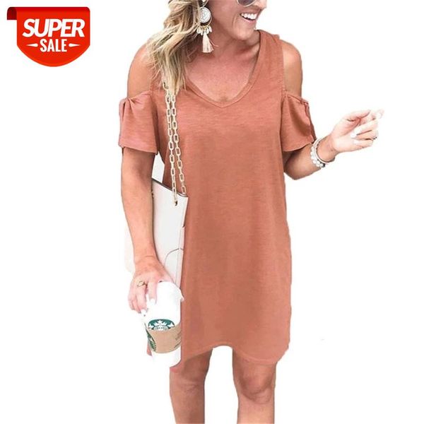 

off shoulder casual dresses v neck short sleeve straight women summer dresses loose black 3xl plus size dress short vestido #6p8d, White;black
