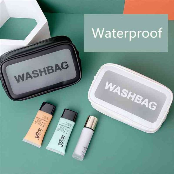 

travel wash makeup toiletry cases cosmetic bag for women organizer shower waterproof make up bags pu leather storage pouch