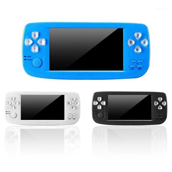 

rs-100 retro handheld game console 16gb portable video 4.3 inch tft sn built-in 3000 64 bit for gba fc games gift k players1