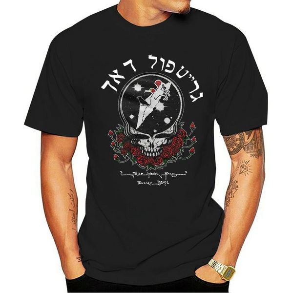 

from israel hebrew steal your face 2021 s t-shirt black s-xl size men's t-shirts, White;black