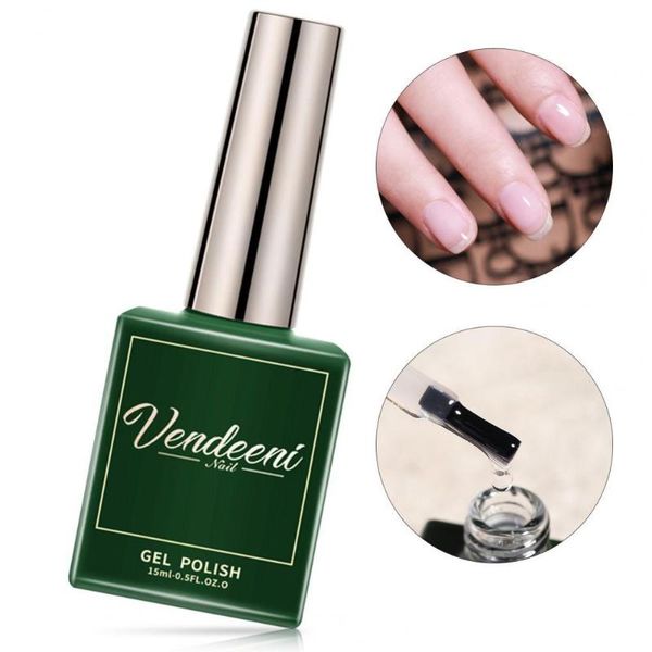 

nail gel 15ml polish long lasting professional transparent fashion varnish beginners manicure salon, Red;pink