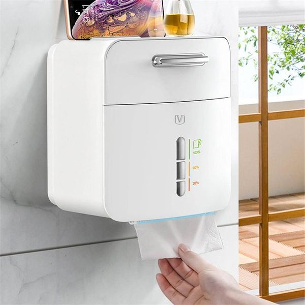 

toilet paper holders holder towel storage box tray wall mounted wc roll stand case for bathroom accessories