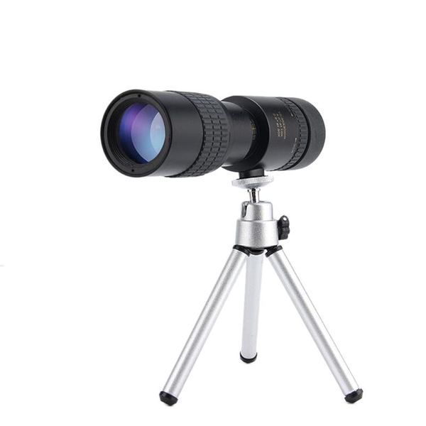 

telescope & binoculars 4k 10-300x40mm super telepo zoom monocular with bak4 prism lens for beach travel outdoor activities sports