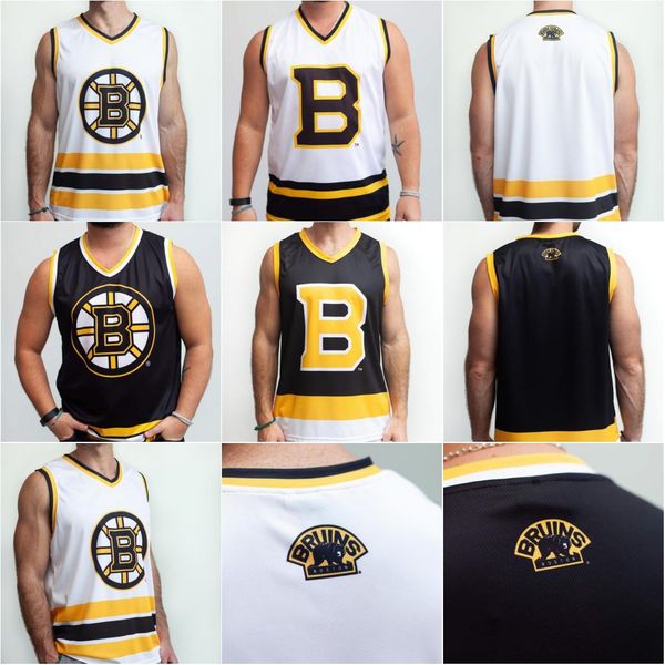 

boston bruins hockey tank jerseys 63 brad marchand bobby orr zdeno chara david pastrnak ray bourque joakim nordstrom 13 charlie coyle jersey, Black