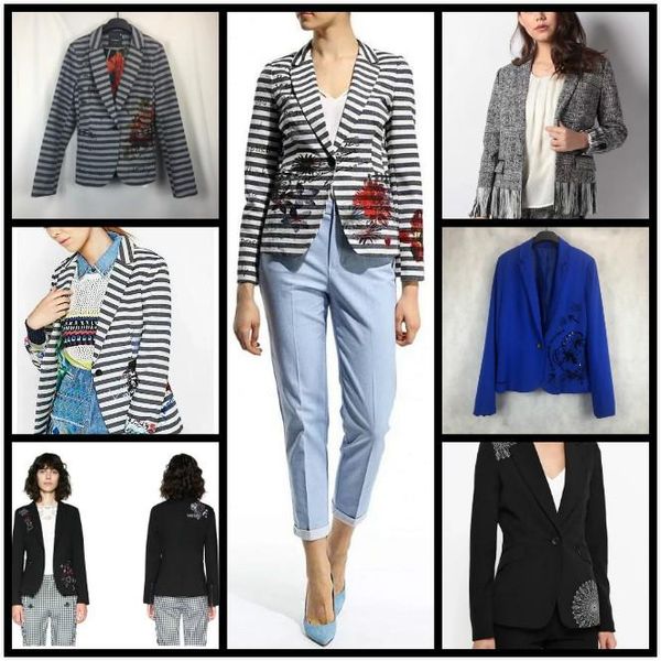 

women's suits & blazers spain's many spain jackets for women 2021, White;black