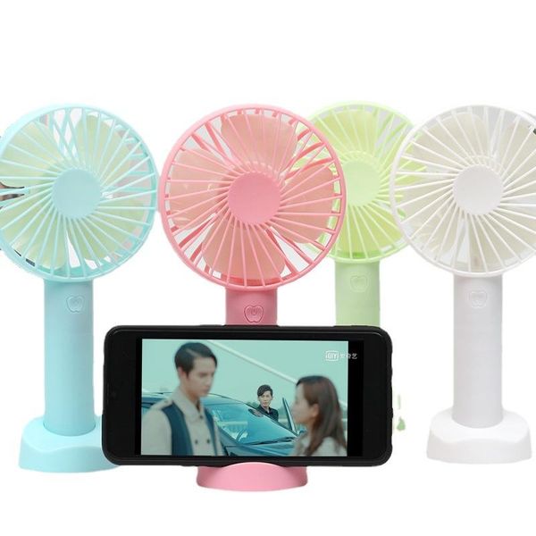 

electric fans n9 handheld small fan home office deskusb rechargeable 1200mah batetry portable 3 gears phone bracket