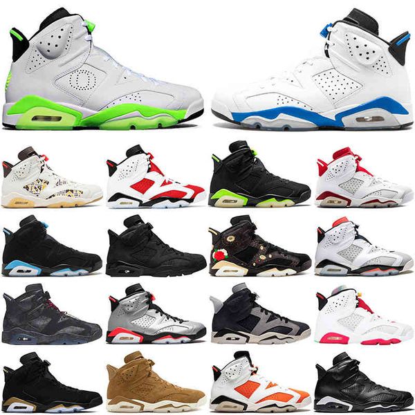

basketball shoes men 6s 6 psg alternate angry bull mens black cat carmine grey green trainers sneakers size us 7-13