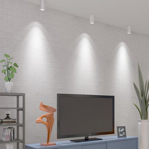 

wallpapers 5pcs wallpaper 3d pe foam brick peel and stick white for house decor