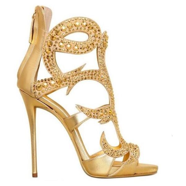 

sandals dipsloot women's gladiator sandals, stiletto heel shoes with rhinestone sheen, pink gold, black 2inb