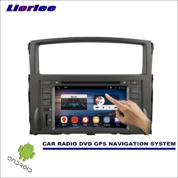 

player for mitsubishi pajero 2006-2021 car dvd gps navi navigation android system radio stereo audio video multimedia